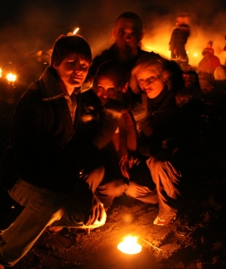 266_Kristrún 20061201_0995.JPG Nemendur ML leika sér í draugalegri birtunni