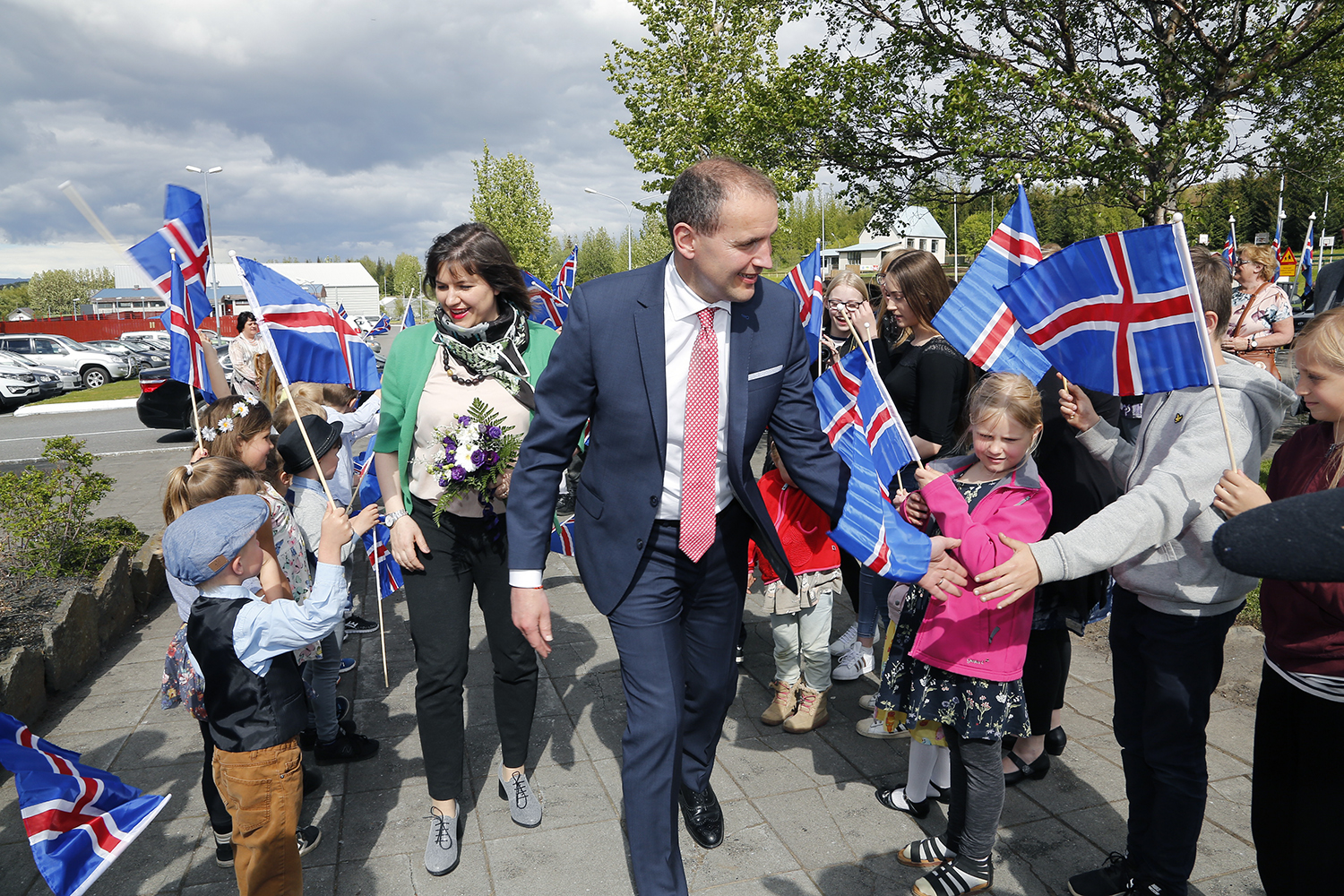 Myndir frá opinberri heimsókn forseta Íslands Guðna Th. Jóhannessonar og Elizu Reid forsetafrú.