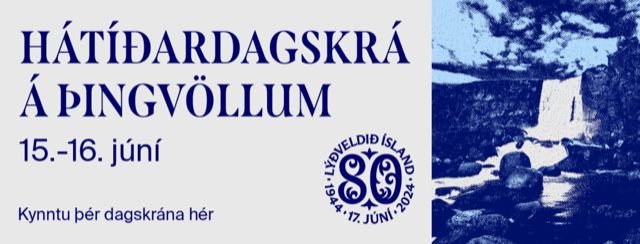 80 ára lýðveldisafmæli á Þingvöllum