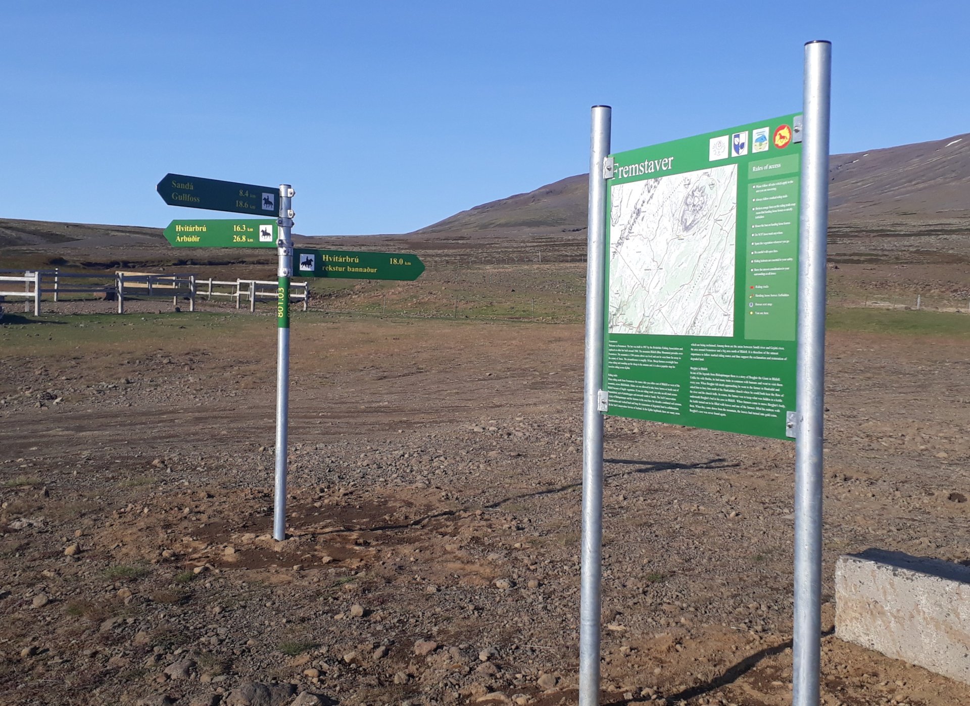 Tilkynning vegna reiðleiða á Kili