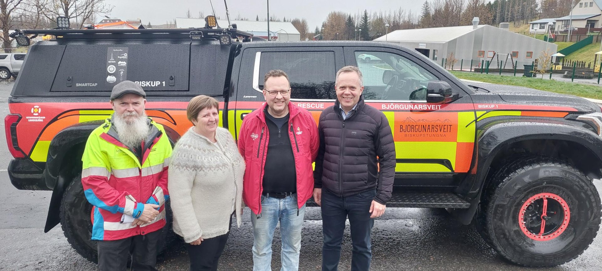 Samningur við bjsv. Biskupstungna