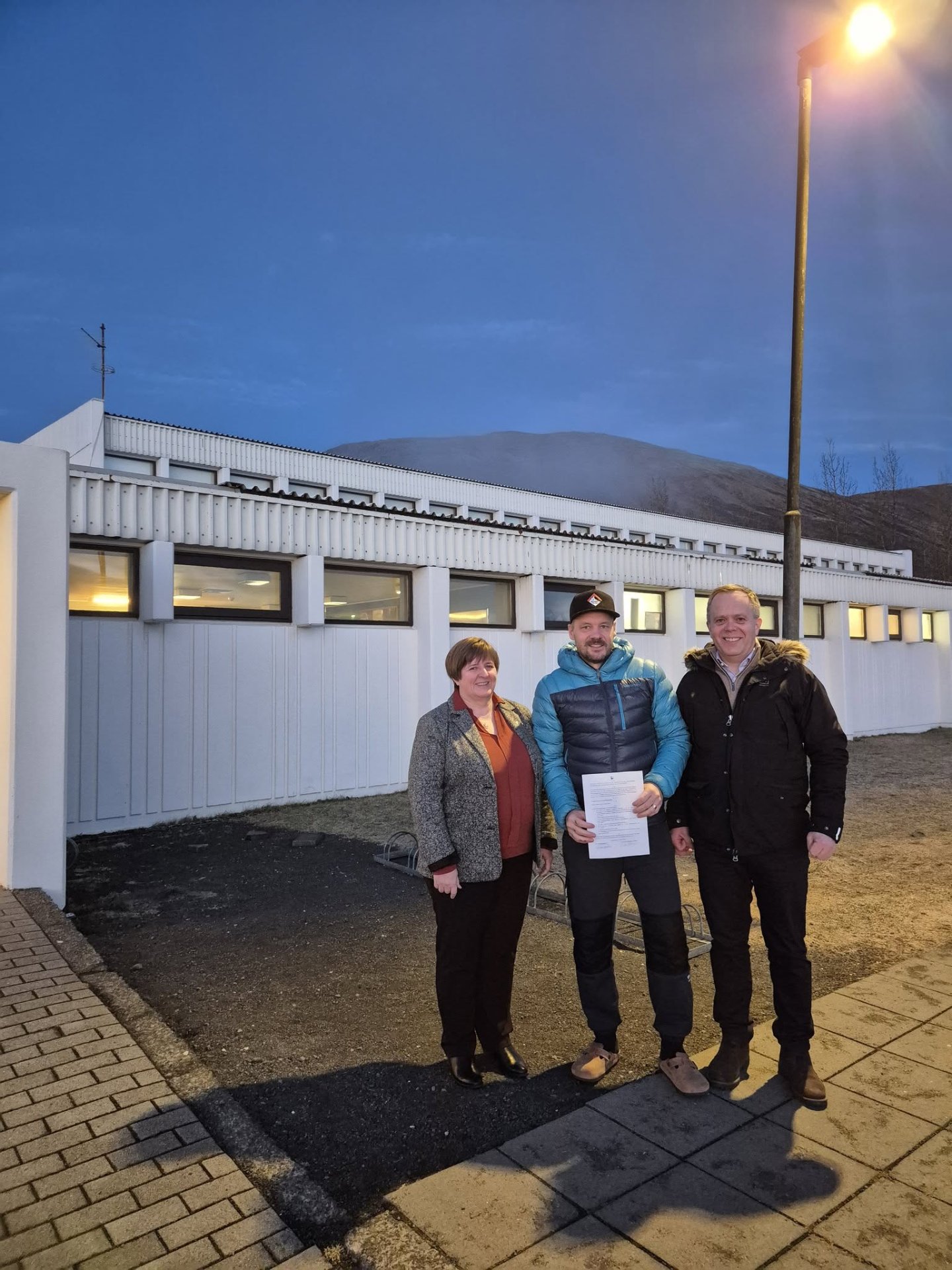 Viðbygging við íþróttamiðstöðina á Laugarvatni