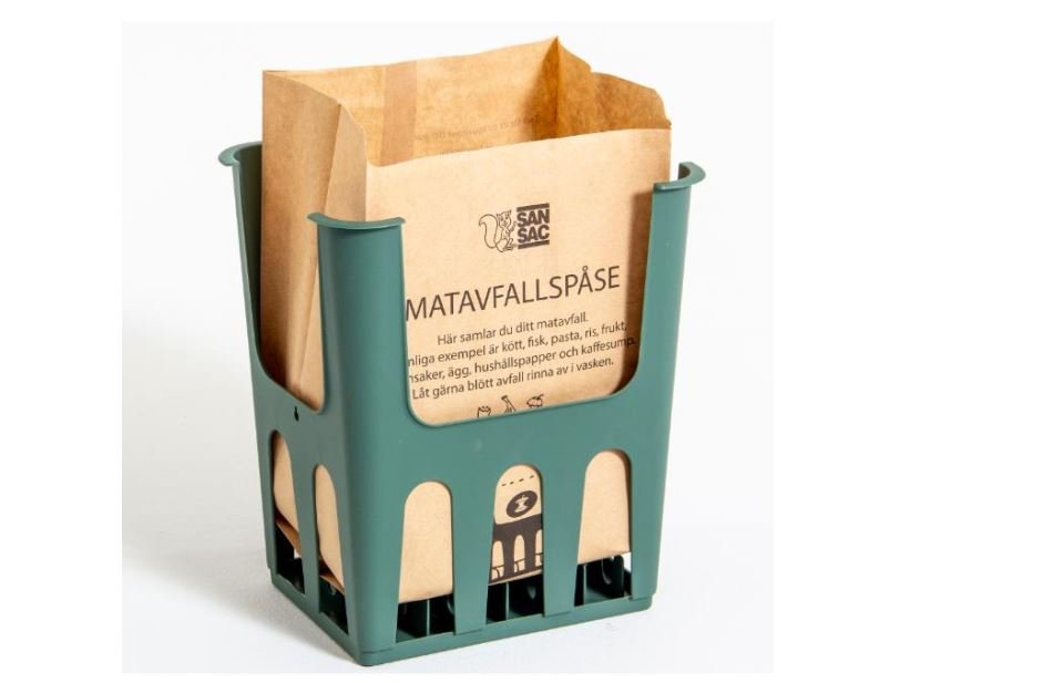 Bréfpokar fyrir matarleifar