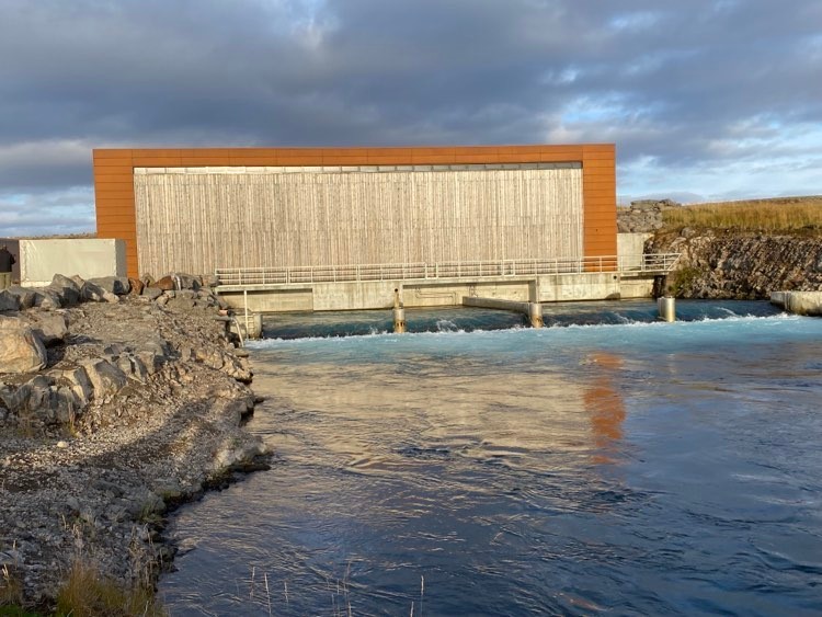 Brúarvirkjun var vígð um helgina