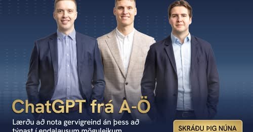 Námskeið í notkun gervigreindar