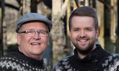 Feðgar á ferð á tveimur DVD diskum