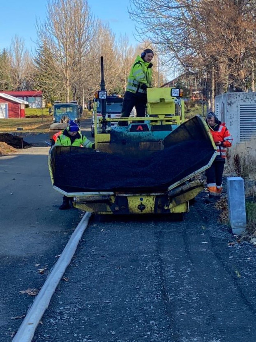 Malbikun gangstétta