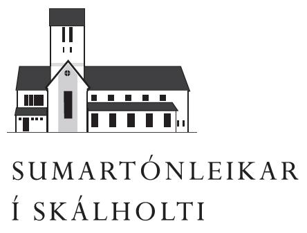 Sumartónleikar í Skálholti