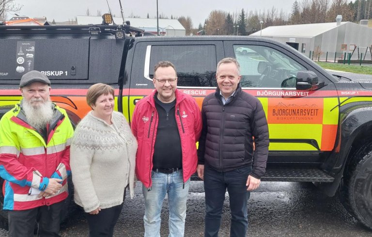 Samningur við bjsv. Biskupstungna