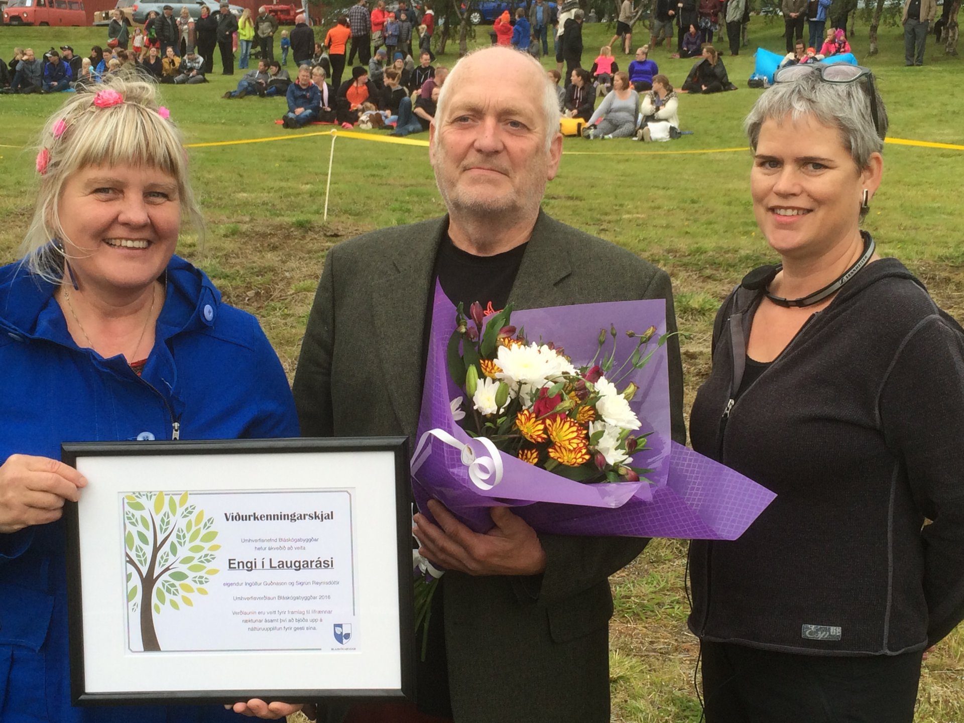 Umhverfisverðlaun Bláskógabyggðar 2016