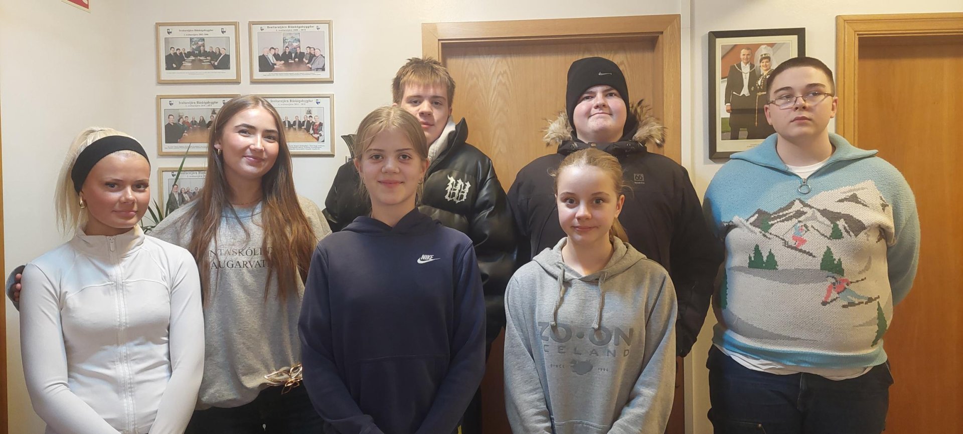 Ungmennaráð fundar með sveitarstjórn